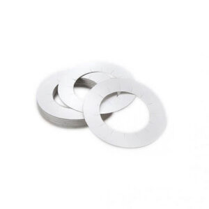 Cerchio salvabordo per barattolo cera