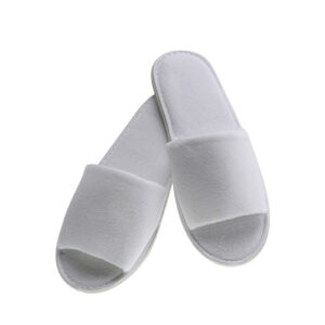 Ciabatta Lux - aperta in spugna con suola in gomma