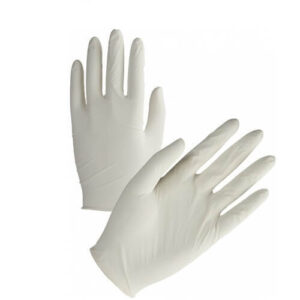 Guanti in lattice senza polvere