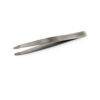 Pinzetta acciaio inox con punta retta
